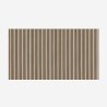 4 x decoratieve akoestische wandpanelen 120x60cm Walnoothout Tabb-W Kortingen