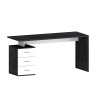 Moderne kantoorbureau met 3 lades 160x60x75cm New Selina Basic Aankoop
