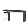 Moderne kantoorbureau met 3 lades 160x60x75cm New Selina Basic 