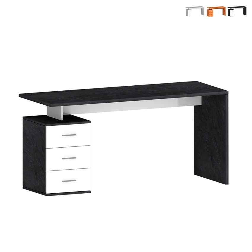 Moderne kantoorbureau met 3 lades 160x60x75cm New Selina Basic Verkoop Moderne kantoorbureau met 3 lades 160x60x75cm New Selina Basic Verkoop