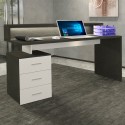 Bureaumeubel 160x60x90 cm met 3 laden en bovenkast New Selina S Plus Korting