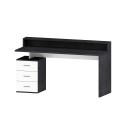 Bureaumeubel 160x60x90 cm met 3 laden en bovenkast New Selina S Plus Afmetingen