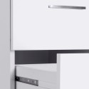 Hoekbureau kantoor met 3 laden verhoging New Selina A-S Plus 