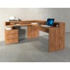 Hoekbureau kantoor met 3 laden verhoging New Selina A-S Plus 