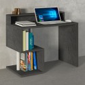 Ruimtebesparend bureau voor thuis/kantoor 100x50x92,5 cm met opzetstuk Esse 2 Plus 