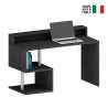 Moderne en Elegante Kantoorbureau met Opzetstuk 140x60x92,5cm Esse 2 Plus Voorraad