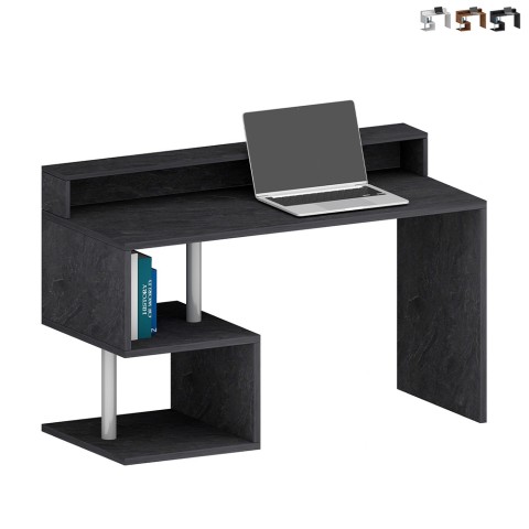 Moderne en Elegante Kantoorbureau met Opzetstuk 140x60x92,5cm Esse 2 Plus Aanbieding