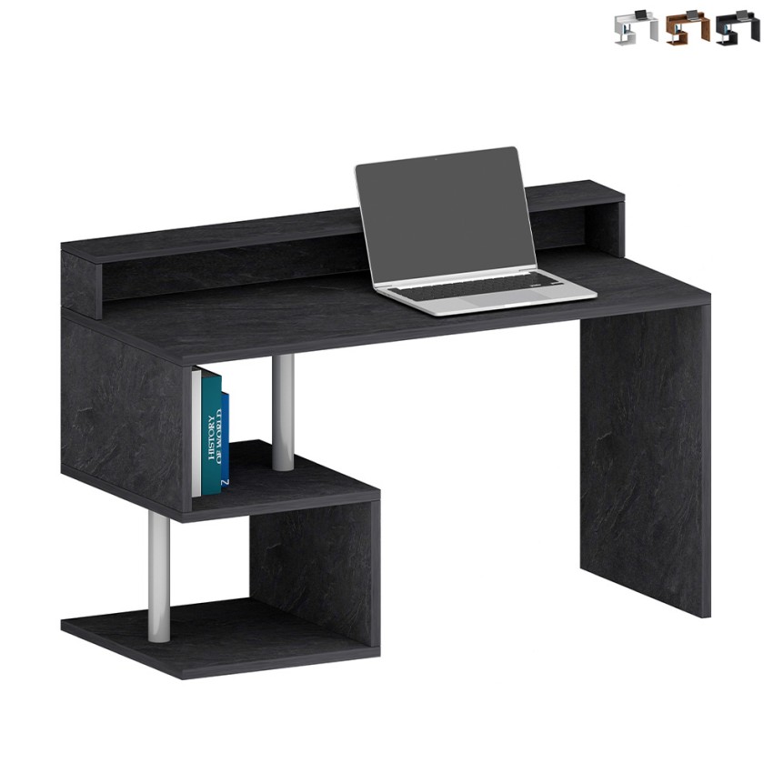 Moderne en Elegante Kantoorbureau met Opzetstuk 140x60x92,5cm Esse 2 Plus Aanbieding Moderne en Elegante Kantoorbureau met Opzetstuk 140x60x92,5cm Esse 2 Plus Aanbieding