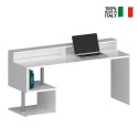 Bureau kantoordesign modern 180x60x92,5cm met opzetstuk Esse 2 Plus Catalogus