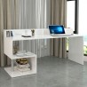 Bureau kantoordesign modern 180x60x92,5cm met opzetstuk Esse 2 Plus 