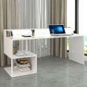Bureau kantoordesign modern 180x60x92,5cm met opzetstuk Esse 2 Plus Model