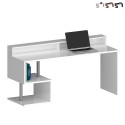 Bureau kantoordesign modern 180x60x92,5cm met opzetstuk Esse 2 Plus Aanbod