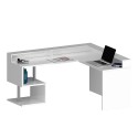 Moderne hoekbureau voor thuis en kantoor met opzetstuk Esse 2 A Plus 