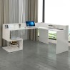 Moderne hoekbureau voor thuis en kantoor met opzetstuk Esse 2 A Plus Catalogus