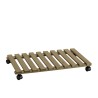 Houten plantenroller met wielen 70x40cm Videl R Aanbieding