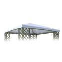 Vervangingsdoek voor gazebo 300x300cm in waterdicht PVC Suara Aanbieding