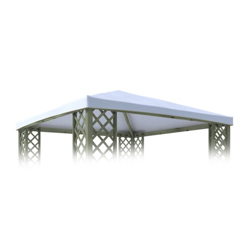 Vervangingsdoek voor gazebo 300x300cm in waterdicht PVC Suara Aanbieding
