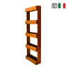 Ortolegno verticale plantenbak met 5 bakken voor balkon en terras 71x16x164 Verkoop