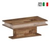 Salontafel glanzend wit 100x55cm LED licht Little Big Prijs