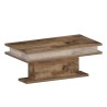 Salontafel glanzend wit 100x55cm LED licht Little Big 