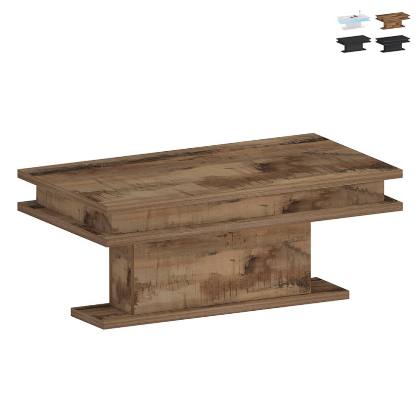Salontafel 100x55cm design glanzend wit Little Big Verkoop