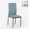 Moderne eetkamerstoel met stoffen bekleding Gala Aanbieding