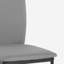 Moderne eetkamerstoel met stoffen bekleding Gala 