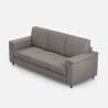 Driezitsbank stof hoes 208cm modern design woonkamer Marrak 180 