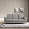 Driezitsbank stof hoes 208cm modern design woonkamer Marrak 180 