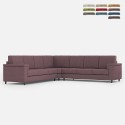 Grote hoekbank 7-zits in stof 286x286cm Marrak 18AG Aanbieding