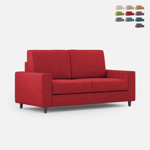 2-zitsbank in stof 168cm klassiek-modern design Sakar 140 Aanbieding