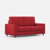 2-zitsbank in stof 168cm klassiek-modern design Sakar 140 