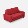 2-zitsbank in stof 168cm klassiek-modern design Sakar 140 
