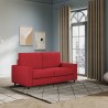 2-zitsbank in stof 168cm klassiek-modern design Sakar 140 Afmetingen