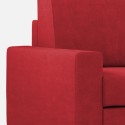 2-zitsbank in stof 168cm klassiek-modern design Sakar 140 