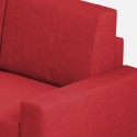 2-zitsbank in stof 168cm klassiek-modern design Sakar 140 