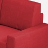 2-zitsbank in stof 168cm klassiek-modern design Sakar 140 