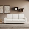 Moderne elegante 3-zits stoffen bank 208cm Sakar 180 