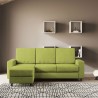 3-zitsbank woonkamer 208cm met poef in stof Sakar 180P 