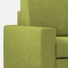 3-zitsbank woonkamer 208cm met poef in stof Sakar 180P 