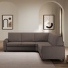 Moderne hoekbank 5-zits 246x246cm in stof Sakar 14AG 