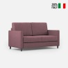 Moderne 2-zitsbank in stof 158cm design Karay 140 