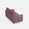 Moderne 2-zitsbank in stof 158cm design Karay 140 