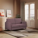 Moderne 2-zitsbank in stof 158cm design Karay 140 Afmetingen