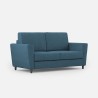 Moderne 2-zitsbank met stoffen bekleding 172cm Yasel 140 