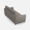 Elegante moderne 3-zits bank in stof 212cm Yasel 180 