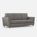 Elegante moderne 3-zits bank in stof 212cm Yasel 180 