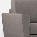 Elegante moderne 3-zits bank in stof 212cm Yasel 180 