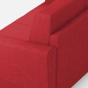 Hoekbank 5-zits 248x248cm in gestoffeerde stof Yasel 14AG 