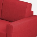Hoekbank 5-zits 248x248cm in gestoffeerde stof Yasel 14AG 